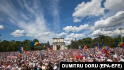 La protestele de la Chișinău