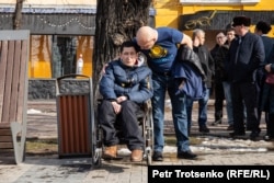 Активист Эрик Жумабаев. Алматы, 22 февраля 2020 года.
