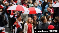 Протест у Мінську, Білорусь, 27 вересня 2020 року