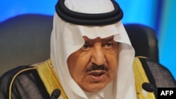 Saudi Interior Minister and Crown Prince Nayef bin Abdel Aziz in November 2011