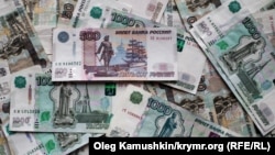 Ukraine, Crimea - Russian Ruble, 09Dec2014