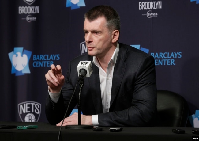 Russian billionaire Mikhail Prokhorov