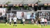Hiljade danskih navijača uključilo se preko video poziva u četvrtak uveče i tako bilo prisutno na stadionu Ceres Park kada su igrali AGF Aarhus i Randers, 28 maj 2020.