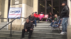Građani zaduženi u "švajcarcima" iz udruženja "Švajcarski franak Srbija" u martu su protestovali ispred Vrhovnog kasacionog suda u Beogradu