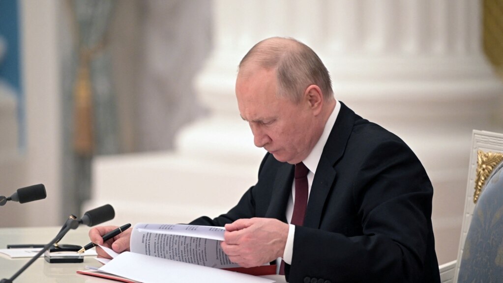 Cum a reacționat Occidentul după ce Putin a declarat independența regiunilor separatiste