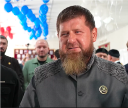 Рамзан Кадиров на виборчій дільниці під час виборів голови Чечні. 18 вересня 2026 року. Скріншот відео з його телеграм-каналу