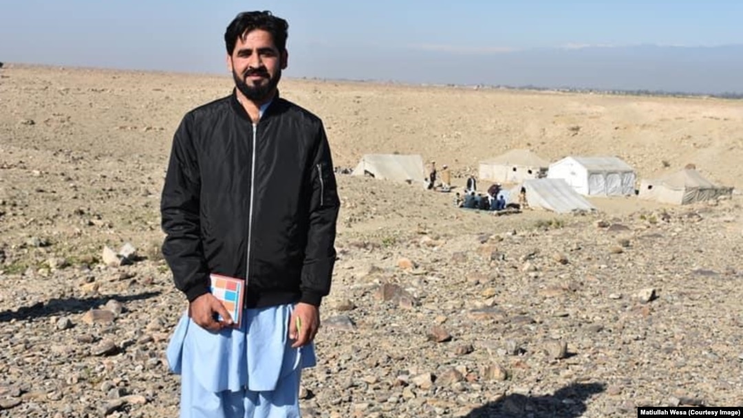 Afghan education activist Matiullah Wesa