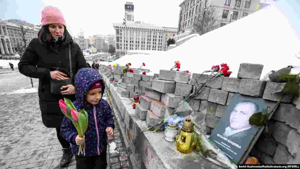 Ucraina - Comemorarea victimelor Euromaidanului, 20 februarie 2021.