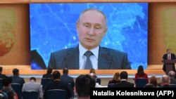 Рускиот претседател Владимир Путин денеска ќе одржи годишна прес конференција 