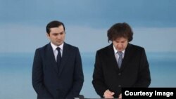 ფოტო არქივიდან: თორნიკე რიჟვაძე (მარცხნივ) და ირაკლი კობახიძე