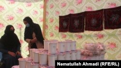 لبنیات تولید شده کارخانه یک خانم در ولایت بدخشان. May 08 2019