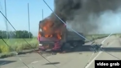 Горить техніка на Покровському напрямку, фото ілюстративне