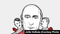 Литва - Путинан портрет, автор Вайткуте Йолита (Jolita Vaitkute).