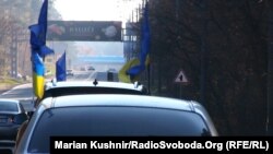Protest AvtoMaidan în Kiev, sâmbătă.