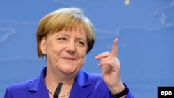 German Chancellor Angela Merkel 