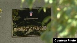 Tabla Ministarstva pravosuđa Hrvatske