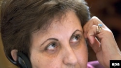 Nobel Peace Prize laureate Shirin Ebadi