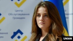 The new head of Odesa customs Yulia Marushevska