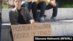 Protest radnika Unis alati