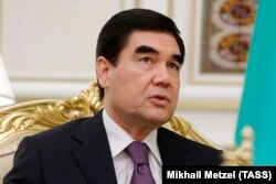 Turkmen President Gurbanguly Berdymukhammedov