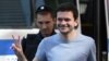 RUSSIA -- Russian opposition figure and excluded election candidate Ilya Yashin is escorted to a court hearing in Moscow, August 29, 2019
