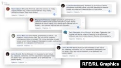 Коментарі на підтримку Арсенія Яценюка
