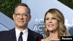 Tom Hanks i Rita Wilson, Los Angeles, 19. siječnja 2020.