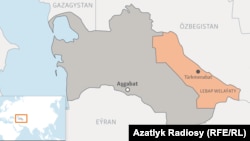 Türkmenistanyň kartasy