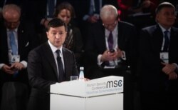 Volodymyr Zelensky la Munchen