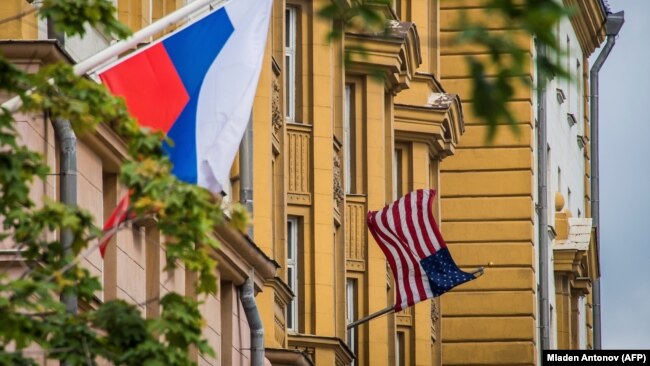 Здание посольства США в Москве