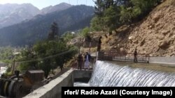 تصویر آرشیف: یکی از پروژه های آبرسانی در ولایت نورستان