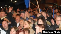 Предизборен митинг на опозициската СДСМ во Струмица.