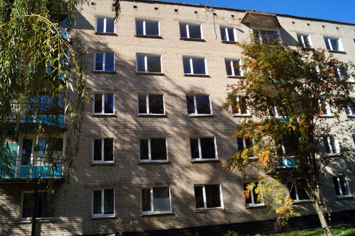 Hostel for displaced people in Synelnykove, archive photo