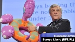 Comisarul european Antonio Tajani