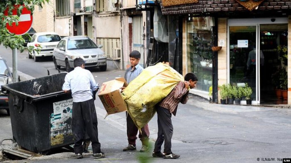 street children in iran