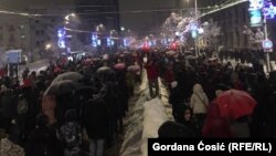 Protest u Beogradu, 15. decembar
