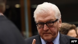 Germaniýanyň daşary işler ministri Frank Walter Steinmeier 