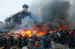 Революція гідності. Київ, майдан Незалежності, 19 лютого 2014 року