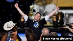 Американский предприниматель Илон Маск, основатель корпорации SpaceX.
