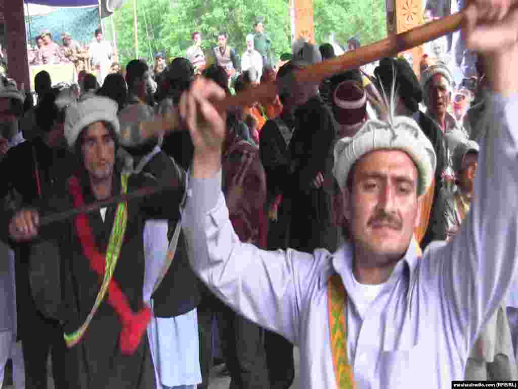 Every May, the Kalash celebrate the arrival of summer with the Chilam Joshi festival. The community gathers for dance and music, showers homes with flowers, and offers libations of milk.