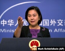Hua Chunying, purtătorul de cuvânt al ministerului chinez de Externe