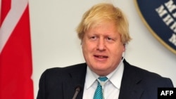 British Foreign Secretary Boris Johnson (file photo)