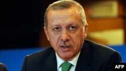 Kryeministri turk, Recep Tayyip Erdogan. 