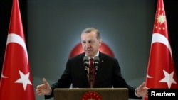 Türkiýäniň prezidenti Rejep Taýyp Erdogan, Ankara, 27-nji iýun, 2016