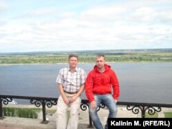 Денис Калинин с отцом