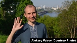 Российский политбеженец Алексей Ветров