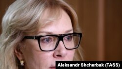 Уполномоченный Верховной Рады Украины по правам человека Людмила Денисова