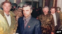 Ռուսլան Խասբուլատովի ձերբակալությունը, Մոսկվա, 4-ը հոկտեմբերի, 1993թ.