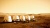 تصویری خیالی از اقامتگاه‌های کره مریخ