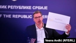 Predsednik Srbije Aleksandar Vučić